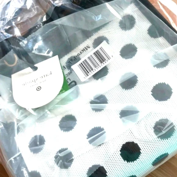kate spade x Target Black & White Polka Dot Bag - Picture 3 of 6